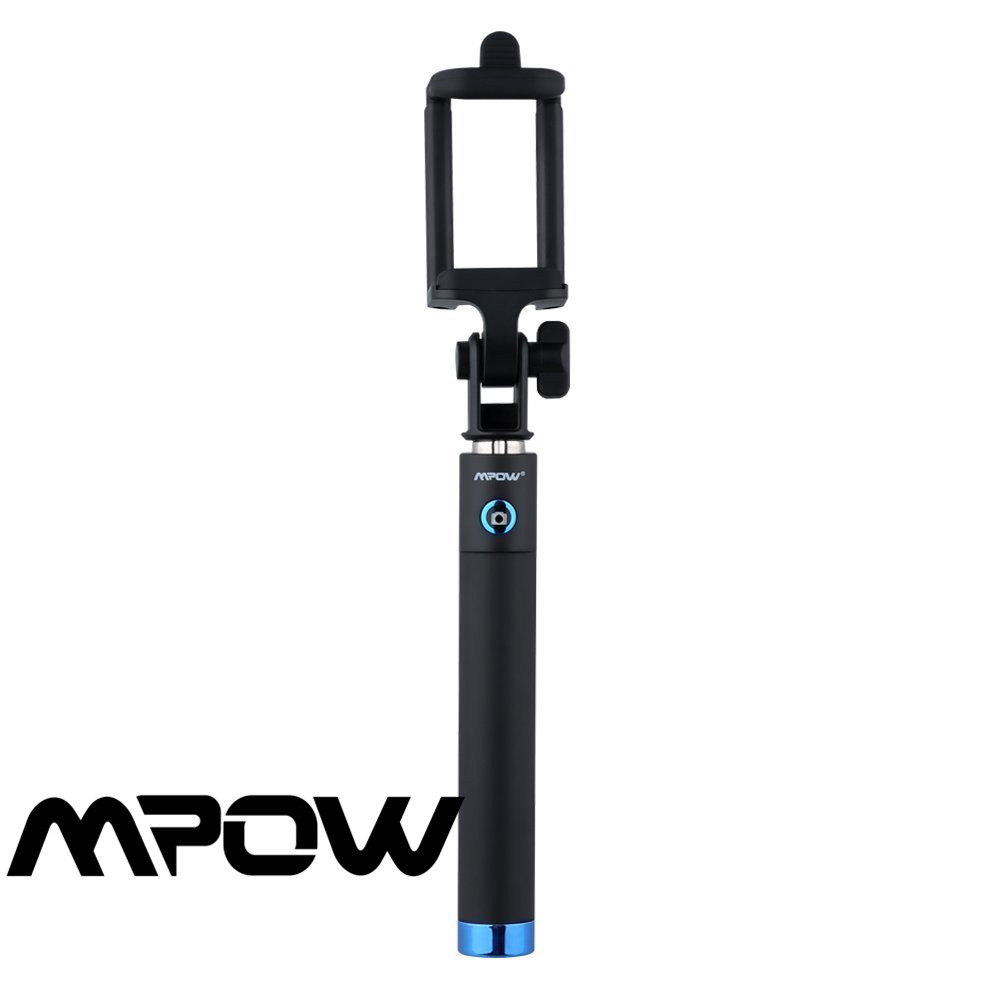 Mpow iSnap X Bluetooth 自撮り棒 セルカ棒 ワイヤレス おしゃれ 無線 iosとAndroid